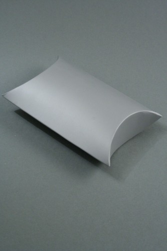 Silver Grey Pillow Pack. Size Approx. 8.5cm x 8cm x 3cm. This Item Comes Flat Packed.