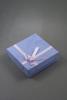 Gift Box with Satin Ribbon  and Rosebud Design. In Pink and Lilac (6 of each). Size 9cm x 9cm x 3cm - view 2