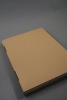 Natural Brown Card Fold Flat Packing Box. Approx Size: 32.5cm x 23cm x 2cm. - view 3