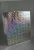 Silver Holographic Foil Gift Bag with White Corded Handles. Approx Size 27cm x 23cm x 8cm - view 1