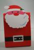 Santa Velcro Topped Christmas Gift Box. Approx Size 16cm x 12cm x 6cm - view 2