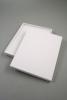 White Giftbox with White Flocked Inner. Approx Size 18cm x 14cm x 2.2cm - view 1