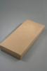 Natural Brown Kraft Paper Gift Box with Black Insert. Approx Size: 20cm x 9cm x 2.5cm. This Box has a Black Flocked Foam Pad Insert. - view 1